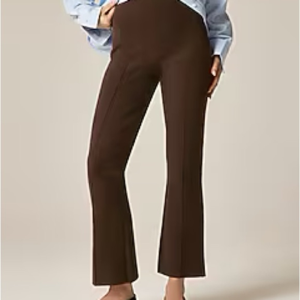 JCREW New Delaney kickout sweater pant